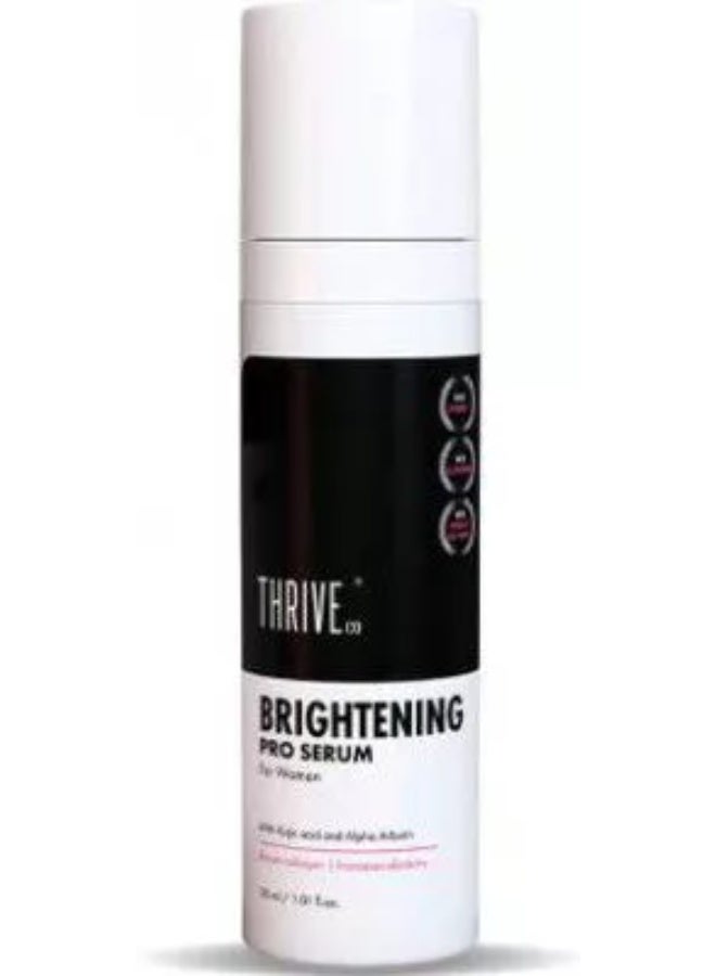 ThriveCo Skin Brightening PRO Serum For Women with Probiotic Rice Water, Vit C, Kojic Acid, Alpha Arbutin & Glutathione | Anti-ageing, Boosts Collagen, Clears Skin & Removes Dark Spots | 30ml pack of 2 - Image 2